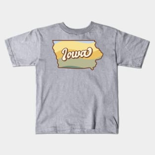 Iowa Retro Kids T-Shirt